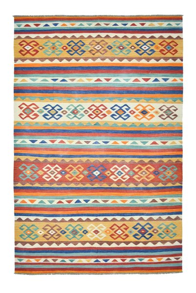 KilimCo. Yünden El Dokuma Afgan Kilimi 200x306 cm (6.12 m²)