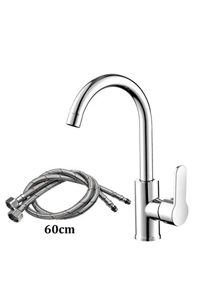 Generic Kitchen Faucet with Side Handle, Brass Body Kitchen Faucet - BauLoop