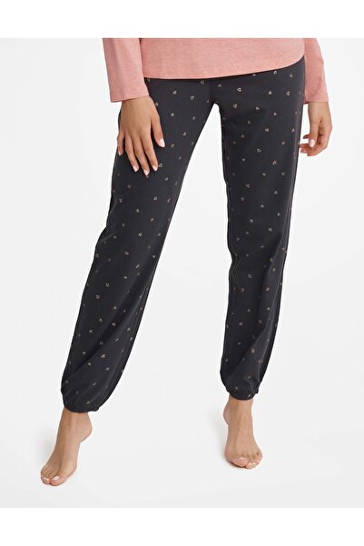 Henderson Women's Classic Pajama Set Long Sleeve & Jogger Pants Trousers Elegant Pattern | Glam