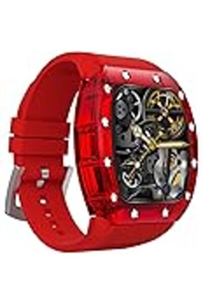 Green Lion Carlos Santos Smart Watch - Red