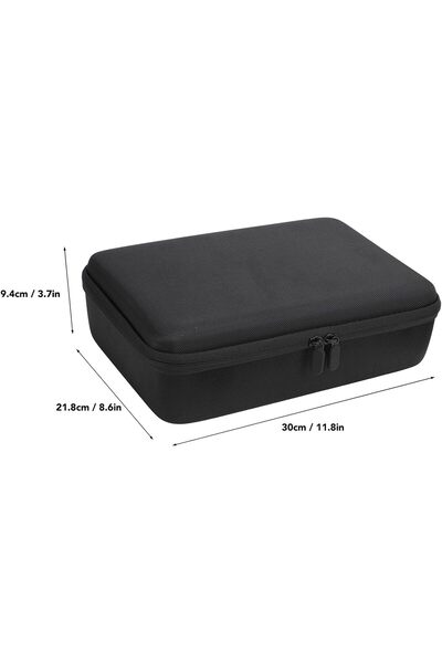 Generic Hard Carrying Case for Selphy CP1500/CP1300/CP1200 – Water-resistant Shockproof EVA, Black