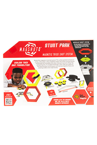 Fat Brain Toys Magshuto – Stunt Park magnet launching game