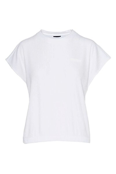 EA7 Tricou W RIBBED TEE SS Femei