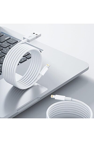 Generic Original 2m USB Cable for Apple iPhone 14/13/12/11 Pro Max/X/XS/XR — Fast Charging Data Cable (Tue