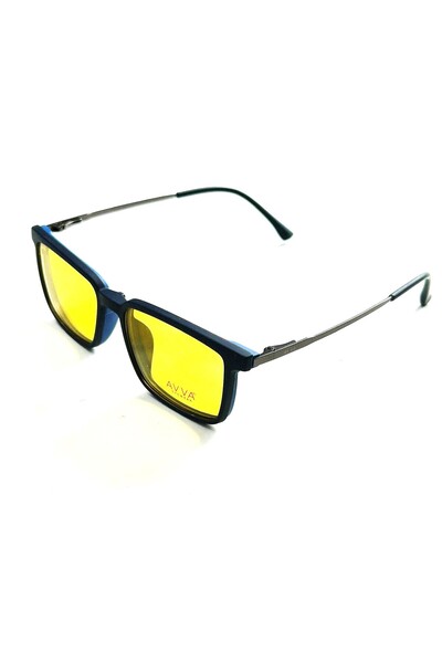 Avva 2126 C3 Polarized&Anti-Glare Clip-On Men's Sunglasses