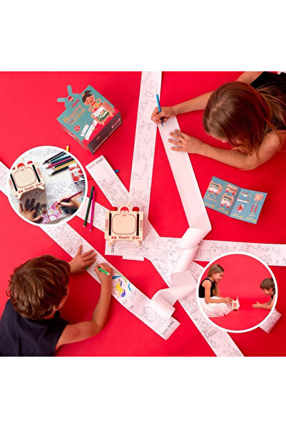 KIPOD Crea TV - Creative set for making stories and comics,