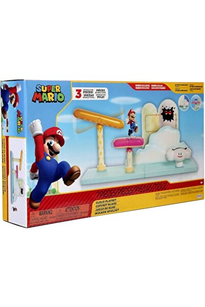 Jakks Set de joacă Super Mario - Nor, cu figurină, 6 cm