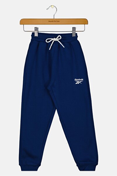 Reebok Kids Boy Sportswear Fit Outdoor Sweatpants, Navy Blue