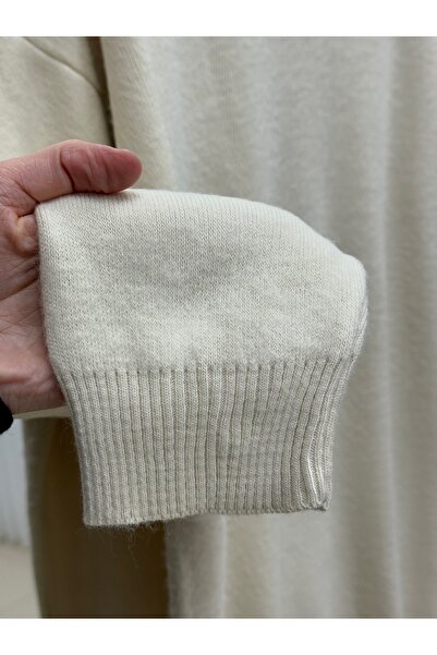 BENAHOLL Ferelle Short in the Front, Long in the Back, Soft Long Tunic-Zi̇6242 Stone