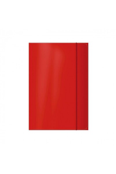 Colorarte Colorarte cardboard folder, laminated, with elastic, A4, red