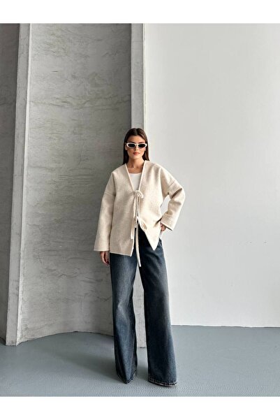 Bella Breeze سترة تريكو نسائية مريحة ذات تصميم أنيق وبسيط