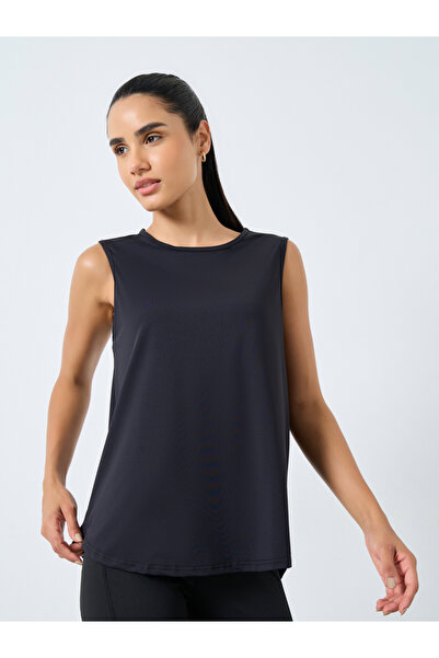 Styli Back Mesh Insert Loose Fit Tank
