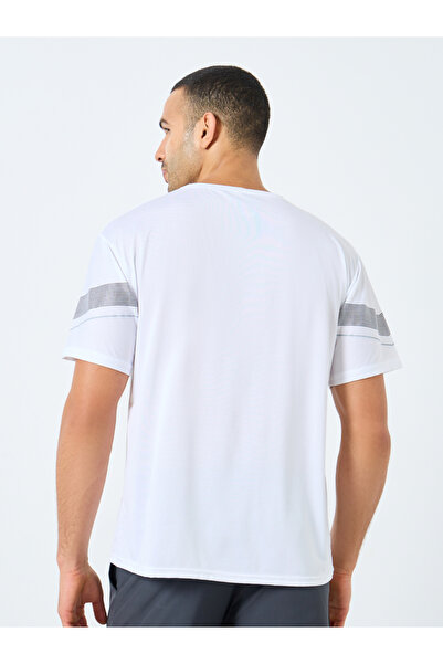 Styli Regular Fit Crew Neck Athleisure T-Shirt