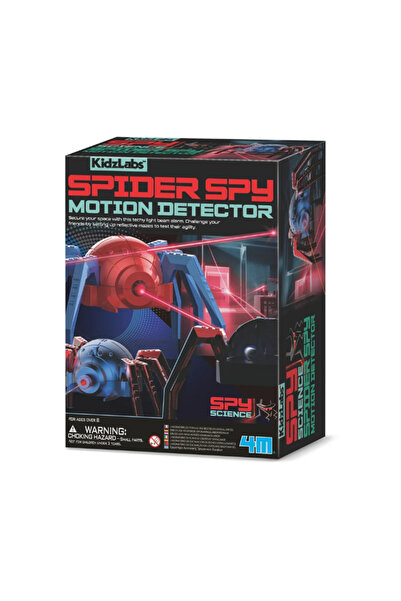 4M KidzLabs Spider Motion Sensor Science Detective Kit