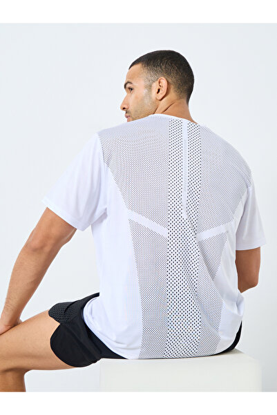 Styli Regular Fit Crew Neck Athleisure T-Shirt