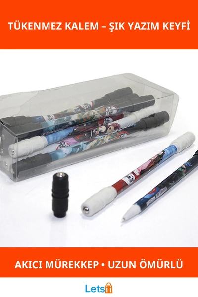 Generic Brand Fun Ballpoint Pen with Anime Figure Model 4