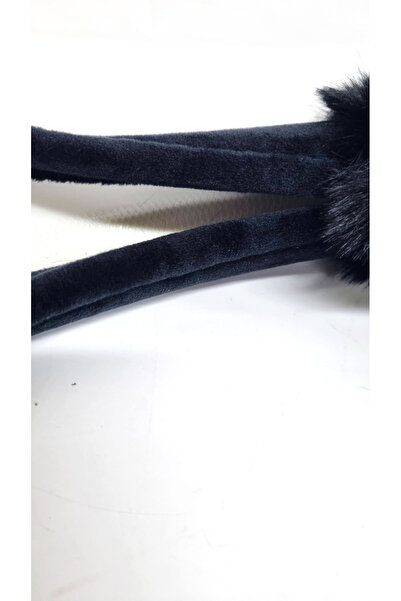 PARADOX SINCE 1992 Steering Wheel Cover with Ears, Synthetic Fur 37-39cm Black