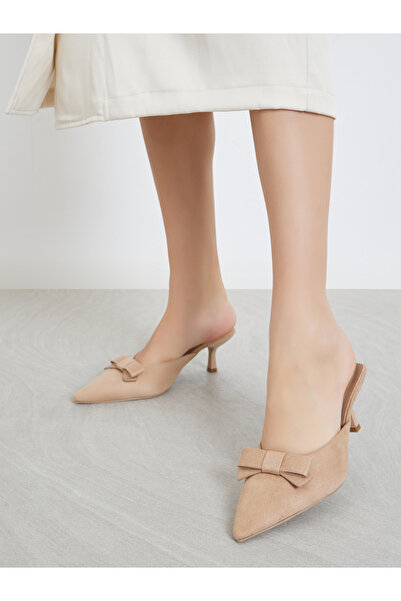 Styli ميولز بتفاصيل فيونكة باللون البني