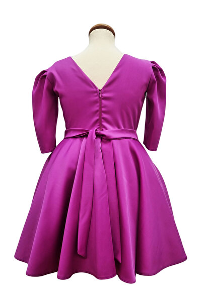 fantasialand Elegant Dress for Girls, Iris Elegance model, purple color