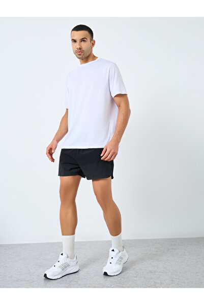 Styli Regular Fit Crew Neck Athleisure T-Shirt