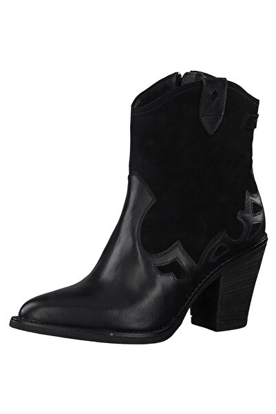 Tamaris Black leather ankle boots