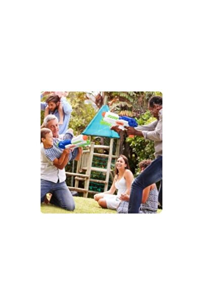 MACVI ® 4-Piece Kids Water Gun Set, 2x300ml + 2x550ml, Durable Plastic, Ages 6+