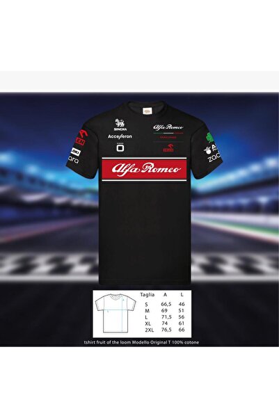 GILDAN Μπλουζάκι οπαδών της Formula 1Alfa Romeo