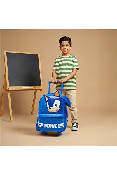 Sonic CPLG Trolley Bag for Boys 2-5 Years with Water Resistant Fabric
