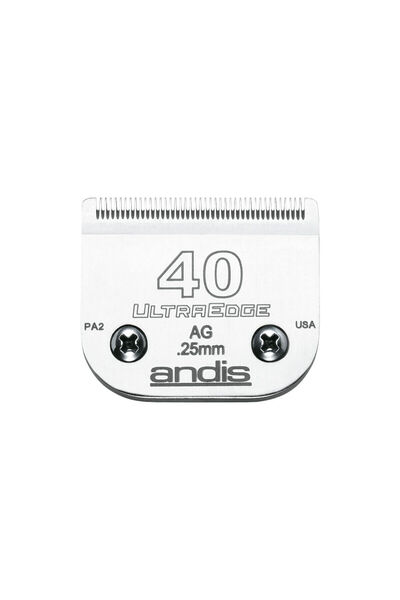 Andis Shaving razor blades S-40 Steel Chromed 0,25 mm