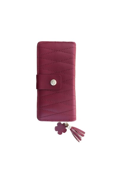 Cadouridiversity Women's wallet, faux leather, red, 19 cm x 9 cm, R35-10C