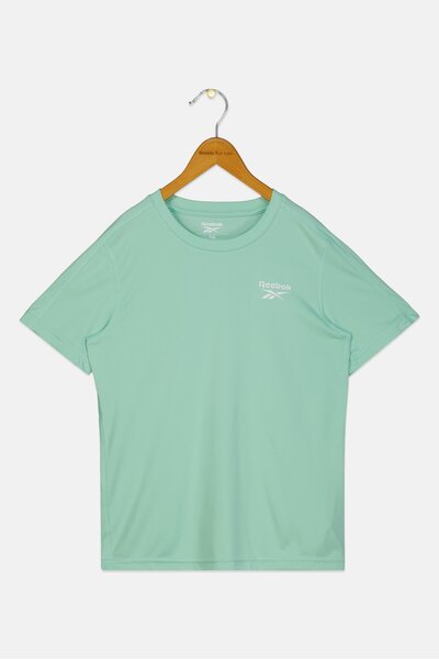 Reebok Toddlers Boy Brand Logo Short Sleeve T-Shirt, Mint Green