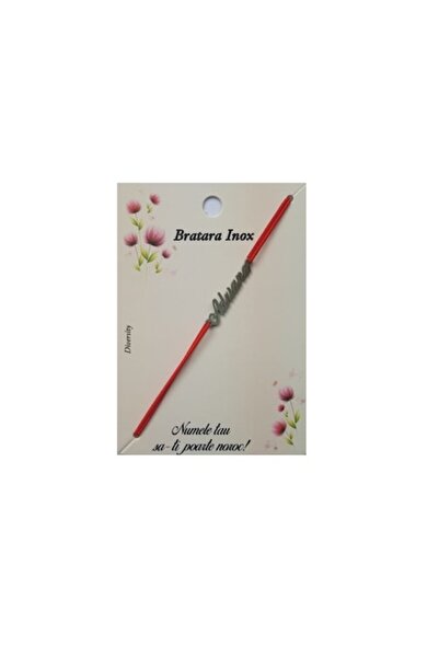 Cadouridiversity Brățară cu nume Adriana, oțel inoxidabil -