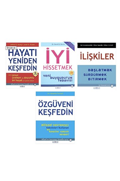 Psikonet Yayınları hayati yeniden kesfetmek + iyi hissetmek+ iliskiler+ ozguv...