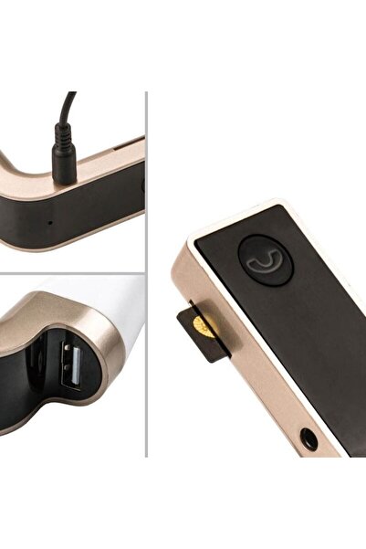 MACVI Car Kit Modulator FM Bluetooth Macvi® Gold