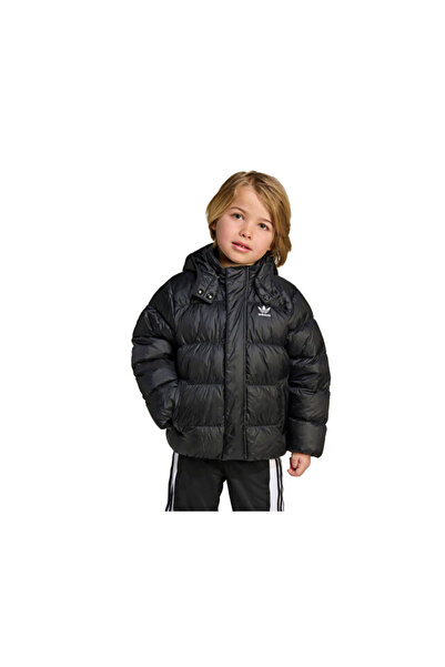 adidas Down Jacket Children's Casual Jacket Jx0550 Black