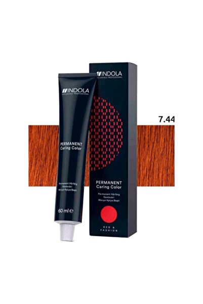 Indola PCC 7.44 60ML Kumral Yoğun Bakır Saç Boyası