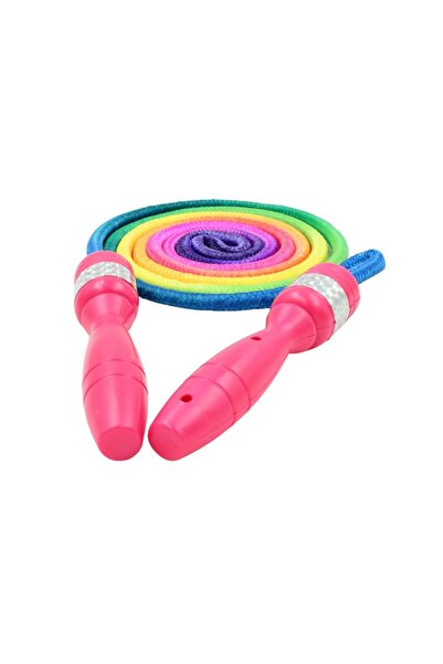 LG Imports Skipping rope, cyclamen, Rainbow, 2 m