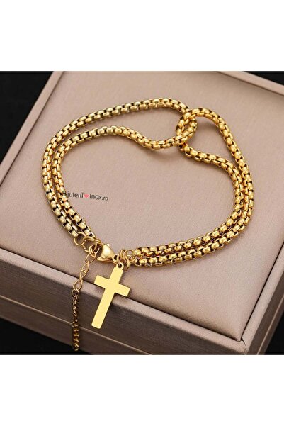KEVSA Jewelry Brățară din oțel inoxidabil – Eleganță religioasă – BF839