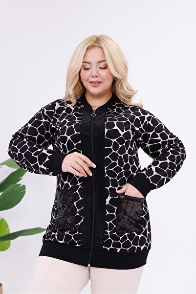 Siyezen Υφασμάτινη ζακέτα κατάδυσης μεγάλου μεγέθους με φερμουάρ