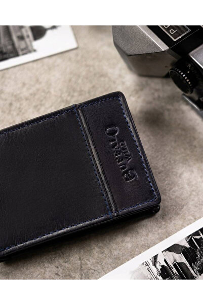 Other Small men's leather wallet without clasp - Buffalo Wild