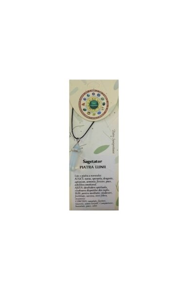 Cadouridiversity Moonstone Semi-Precious Pendant, Sagittarius PL-17