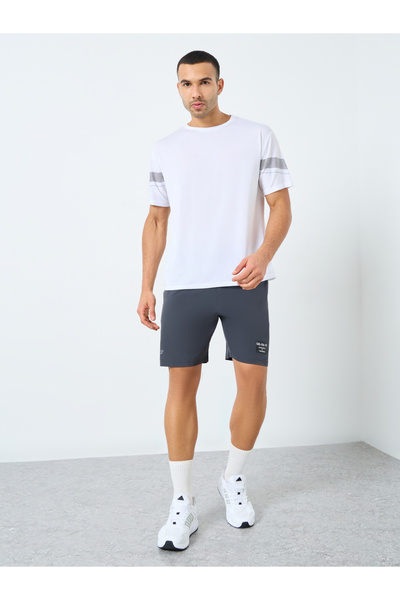 Styli Regular Fit Crew Neck Athleisure T-Shirt