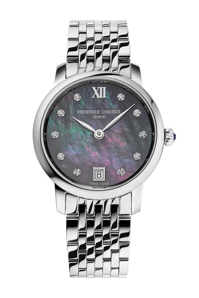 Frederique Constant Ladies Watch FC-220MPBD1S26B, Quartz, 30mm, 3ATM