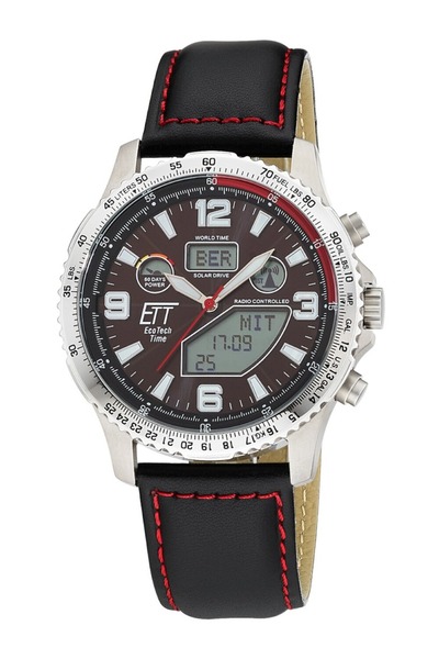 ETT Eco Tech Time Mens Watch Ett EGT-11718-22L, Quartz, 45mm, 10ATM