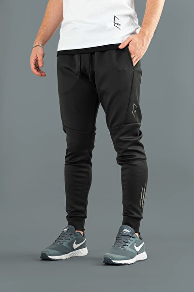 bombe Men's Black Sweatpants Men's Black Sweatpants