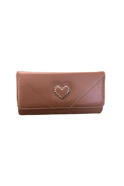 Cadouridiversity - Women's wallet, faux leather, heart, 19 cm x 9 cm