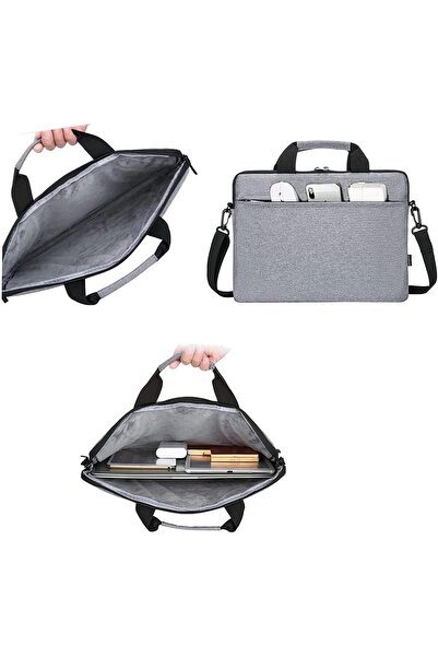 Generic Laptop Shoulder Bag with Detachable Strap and Handle — Waterproof, Lightweight (fits up to 15.6")