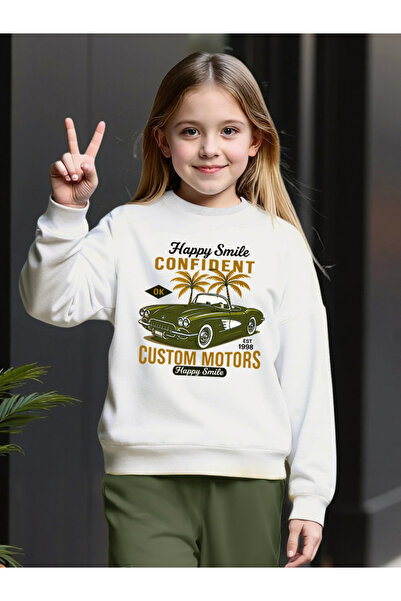 Take Two By Styli Teens Graphic Print Sweatshirt and Cargo Joggers Set