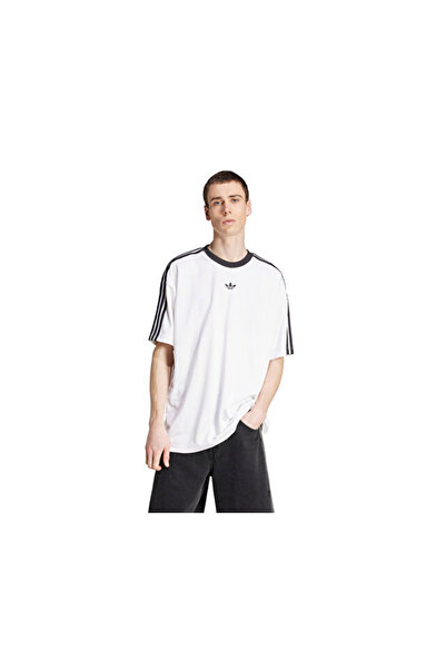 adidas Ανδρικό μπλουζάκι Jacquard Jersey Casual JW5877 Λευκό