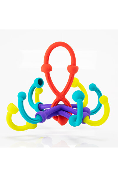 Fat Brain Toys Plip Kit 46-piece flexible silicone construction kit